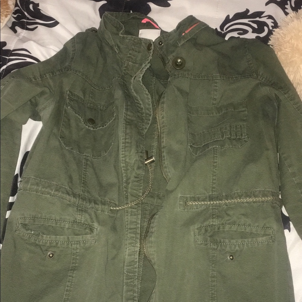 Green jacket size m
